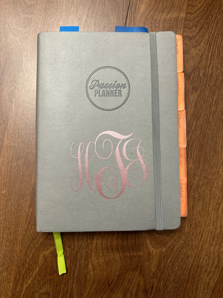 My Passion Planner from 2020