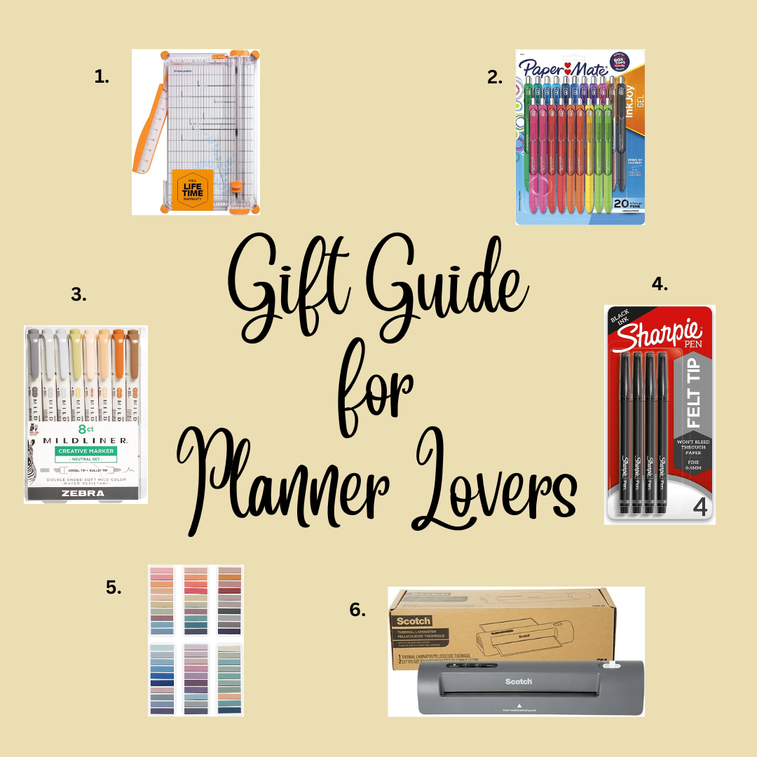 Gift Guide for Planner Lovers